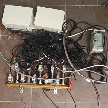 10 elektroventielen + sturing + voeding, Enlèvement ou Envoi, Comme neuf
