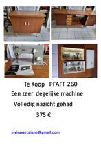 Naaimachine PFAFF 260, Ophalen, Gebruikt