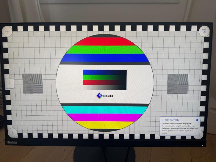 Lenovo P27-h10 - 27 inch monitor, Computers en Software, Monitoren, Gebruikt, 60 Hz of minder, DisplayPort, HDMI, USB-C, IPS, Quad HD (2K)