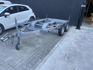 aanhangwagen chassis, Ophalen, Zo goed als nieuw