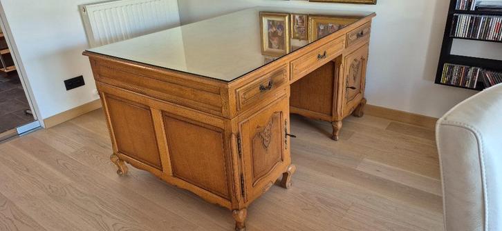 antieke dubbele bureau, Antiek en Kunst, Antiek | Kantoor en Zakelijk, Ophalen