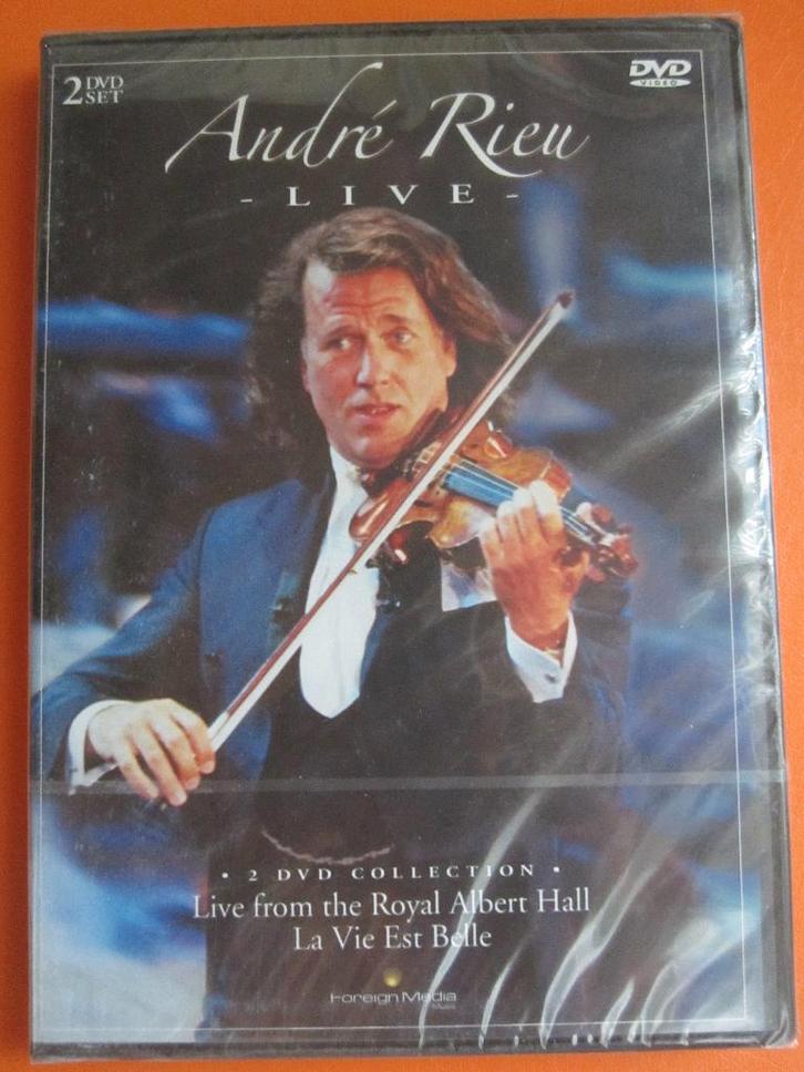 André Rieu - Live (2 disc) nieuw in de verpakking, Cd's en Dvd's, Dvd's | Muziek en Concerten, Nieuw in verpakking, Muziek en Concerten
