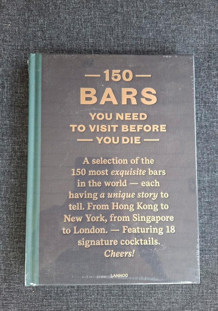 150 bars you need to visit before you die, Boeken, Overige Boeken, Nieuw, Ophalen of Verzenden