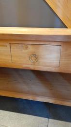 Salontafel teak 125x54 52cm hoog, Huis en Inrichting, Ophalen, Gebruikt, Teakhout