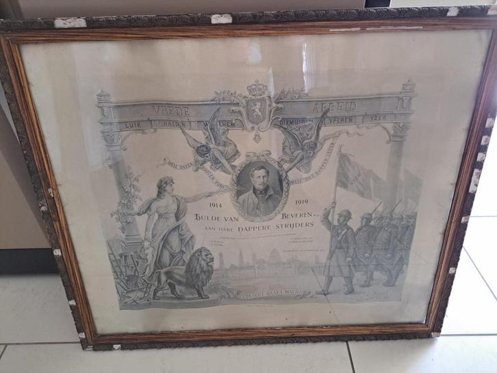 HULDE AAN KRIJGERS UIT 2DE WO, Verzamelen, Militaria | Algemeen, Landmacht, Overige typen, Ophalen