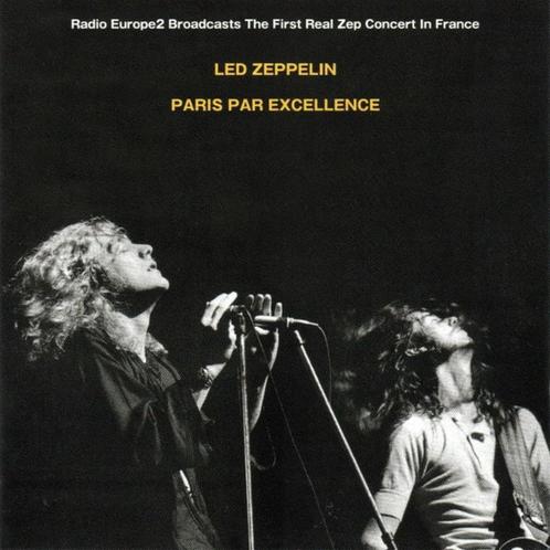 CD LED ZEPPELIN - Parijs bij uitstek - Live 1969, Cd's en Dvd's, Cd's | Hardrock en Metal, Verzenden