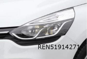 Renault Clio IV (9/16-10/19) koplamp Links (chrome accent) (