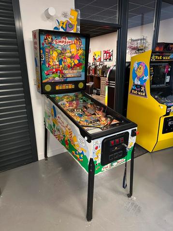 Prachtige flipperkast Data East The Simpsons Pinball beschikbaar voor biedingen