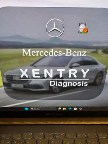 Professionele Diagnose Laptop – Mercedes-Benz XENTRY / DAS / beschikbaar voor biedingen