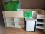 Lit mezzanine mi hauteur avec matelas 90x200, Ophalen, Zo goed als nieuw, Hoogslaper