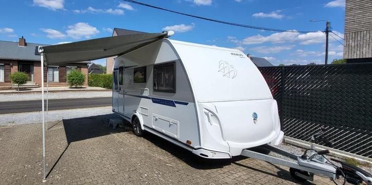 Knaus 420 QD 2019 silver selextion, Caravanes & Camping, Caravanes, Particulier, Knaus, Lit transversal, Airco, Antivol de remorque