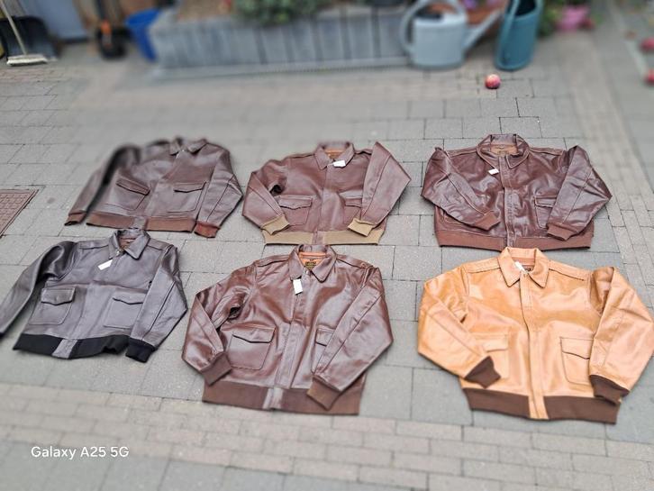 WW2 usaaf A-2 flight jacket, Verzamelen, Militaria | Tweede Wereldoorlog, Luchtmacht, Kleding of Schoenen, Ophalen of Verzenden