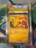Pokémon - Pikachu MCDO Ace 10 - UK Grading, Ophalen, Zo goed als nieuw, Losse kaart