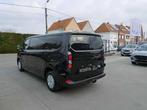 Ford Transit Custom 320L L2 2.0 TDCi 136pk Automaat 3pl, Auto's, Bestelwagens en Lichte vracht, Automaat, 1995 cc, Euro 6, Zwart