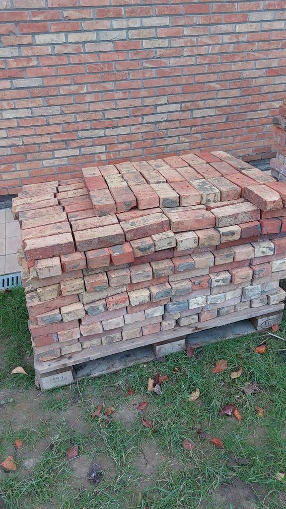 Facadestenen / Gevelstenen, Doe-het-zelf en Bouw, Metselstenen, Gebruikt, Ophalen