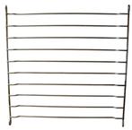 Grille de cuisson chromée    Largeur : environ 38 mm Profond, Ophalen of Verzenden, Zo goed als nieuw, Grijs, Overige typen