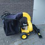 Bladzuigmachine met aandrijving, Tuin en Terras, Bladblazers, Ophalen, Gebruikt, Benzine, Met neuswiel