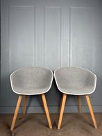 4 HAY About A Chair AAC23 design stoelen, Comme neuf, Blanc, Quatre, Enlèvement ou Envoi