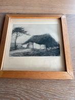 Etsen Van Stokbroekx  25 op 25 cm, Antiek en Kunst, Kunst | Tekeningen en Fotografie, Ophalen