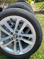 Mooie set 17” vw audi skoda velgen met band, Auto-onderdelen, Ophalen, Velg(en)