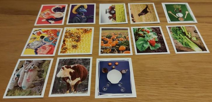 Boer de reis - 15 stickers Delhaize voor 1 euro, Verzamelen, Stickers, Nieuw, Winkel of Supermarkt, Ophalen of Verzenden