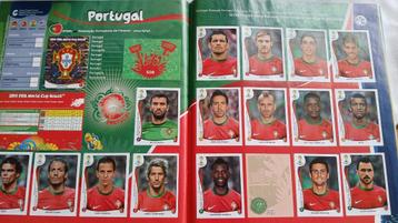 Panini album in perfecte staat onvolledig Brazilië 2014 beschikbaar voor biedingen