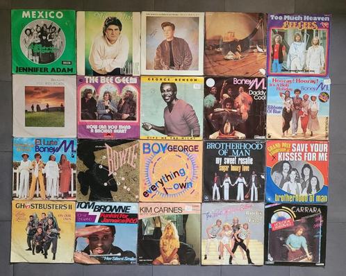 Mix 45 toeren Engels (Bee Gees, McCartney...), Cd's en Dvd's, Vinyl Singles, Gebruikt, Single, Pop, Ophalen of Verzenden