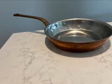 Copper Cook horeca kwaliteit koperen pannetjes 20 en 21 cm beschikbaar voor biedingen