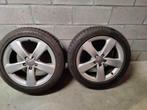 Winterbanden + Velgen voor Audi A6 c7, Auto-onderdelen, Banden en Velgen, Ophalen, 18 inch, Gebruikt, Banden en Velgen