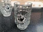 8 bierglazen met oor, mug, glas 't kraainest Steenokkerzeel, Verzamelen, Ophalen of Verzenden, Bierglas