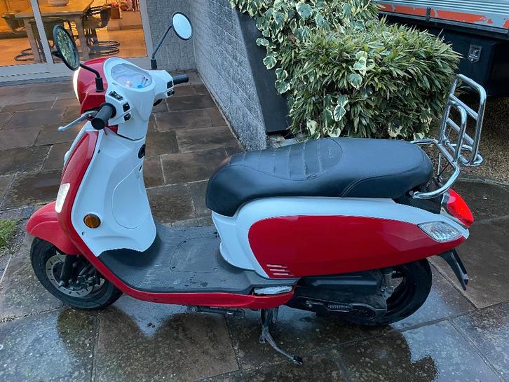 sym fiddle 3, Fietsen en Brommers, Scooters | SYM, Zo goed als nieuw, Fiddle, Klasse B (45 km/u), Benzine, Ophalen