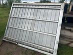 Draaipoort aluminium, Tuin en Terras, Tuinpoorten, Ophalen, Gebruikt, Aluminium, 150 tot 200 cm