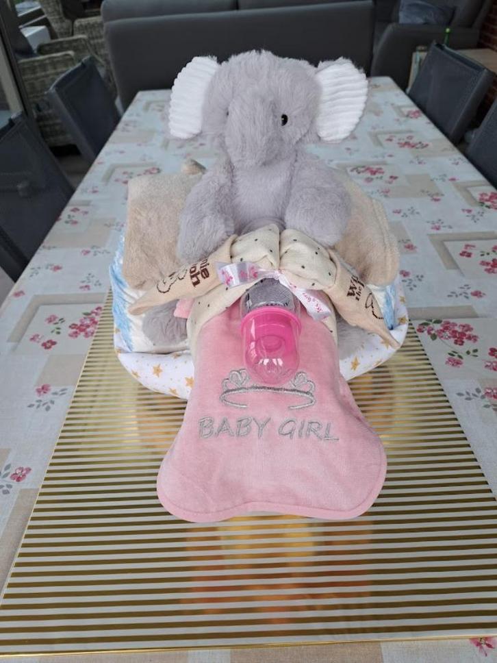 Luiertaart Driewieler, Kinderen en Baby's, Kraamcadeaus en Geboorteborden, Nieuw, Kraamcadeau, Ophalen