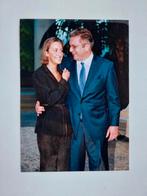 Foto prins Laurent en Prinses Claire, Ophalen of Verzenden