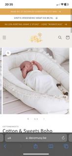 Baby nestje in bohemian stijl van Cotton & Sweets. Ecru, Enfants & Bébés, Berceaux & Lits, Comme neuf, Enlèvement