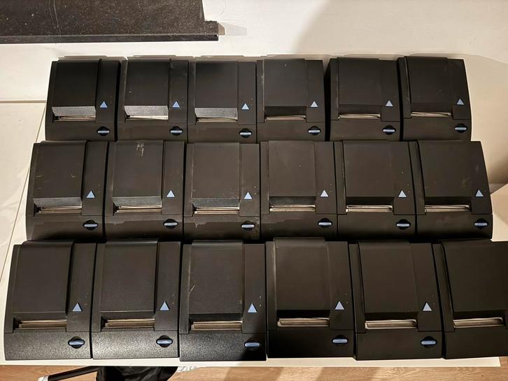 18x Toshiba Type 4610-1NR Ticketprinter, Computers en Software, Pocketprinters, Gebruikt, Ophalen