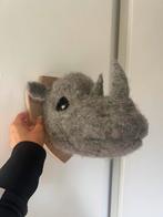 Dierenhoofd neushoorn / wanddecoratie, Ophalen of Verzenden, Wanddecoratie