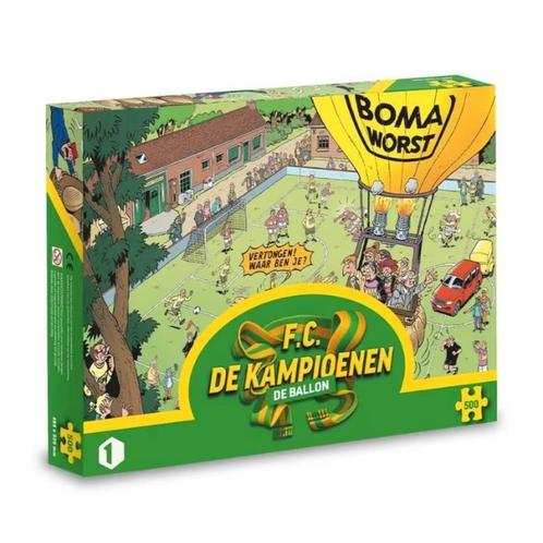 Puzzel fc de kampioenen, Hobby en Vrije tijd, Denksport en Puzzels, Zo goed als nieuw, Legpuzzel, 500 t/m 1500 stukjes, Ophalen of Verzenden