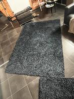 2X blauw tapijt 2,4m x 1,6m, Ophalen, Blauw