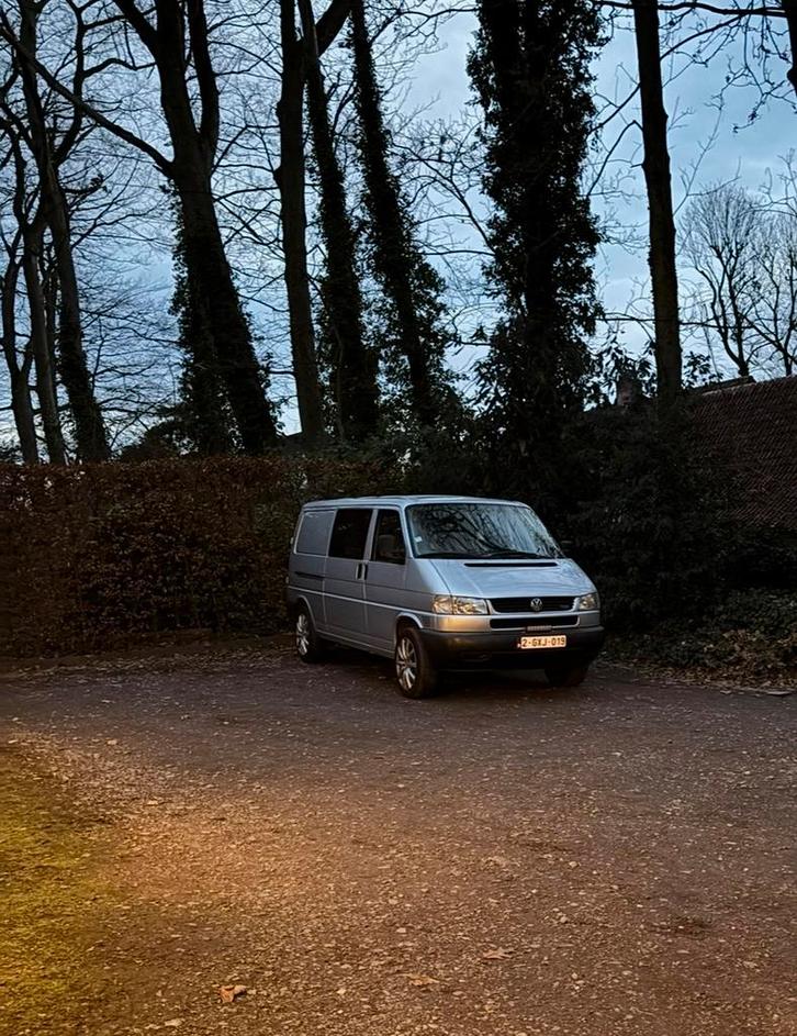Volkswagen Transporter Lichte vracht, Auto's, Volkswagen, Particulier, Transporter, Diesel, Euro 3, Handgeschakeld, Zilver of Grijs