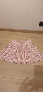 Jupe à carreaux Camille blanche avec rose, rouge et bleu (14, Enlèvement, Comme neuf