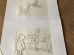 Winnie the pooh koppel prints (2), Verzamelen, Ophalen of Verzenden, Zo goed als nieuw