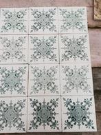 500 antieke tegels donkergroene afbeelding 15.3x15.3cm, 12m2, Enlèvement