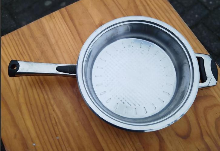 POÊLE MAIER/SCHULZE, Maison & Meubles, Cuisine | Casseroles & Poêles, Poêle à frire ou Sauteuse, Inox, Plaques à induction, Plaque céramique