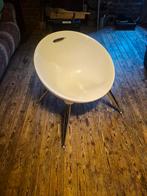 Chaise design, Maison & Meubles, Enlèvement, Blanc, Métal