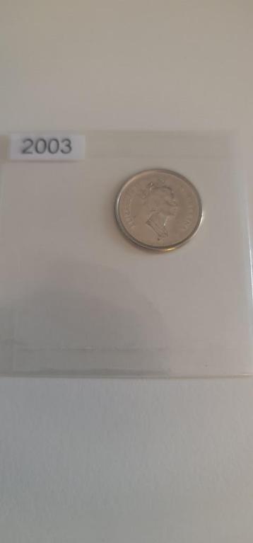 Canadese munt: Elisabeth II 10 cents zilver 2003 (A) beschikbaar voor biedingen