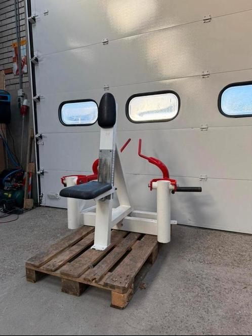 David C23 Seater row plate loaded / 50 mm, Sport en Fitness, Fitnessmaterialen, Gebruikt, Overige typen, Armen, Benen, Borst, Buik