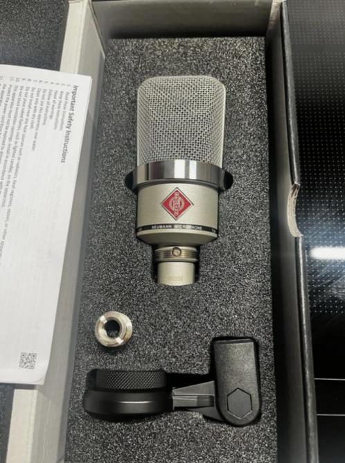 Neumann TLM 102 condensator microfoon nikkel, Muziek en Instrumenten, Microfoons, Zo goed als nieuw, Ophalen of Verzenden