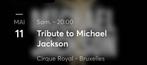 Place de concert tribute to Michael Jackson