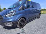 FORD TRANSIT CUSTOM, Auto's, Ford, Voorwielaandrijving, 1998 cc, Blauw, Leder